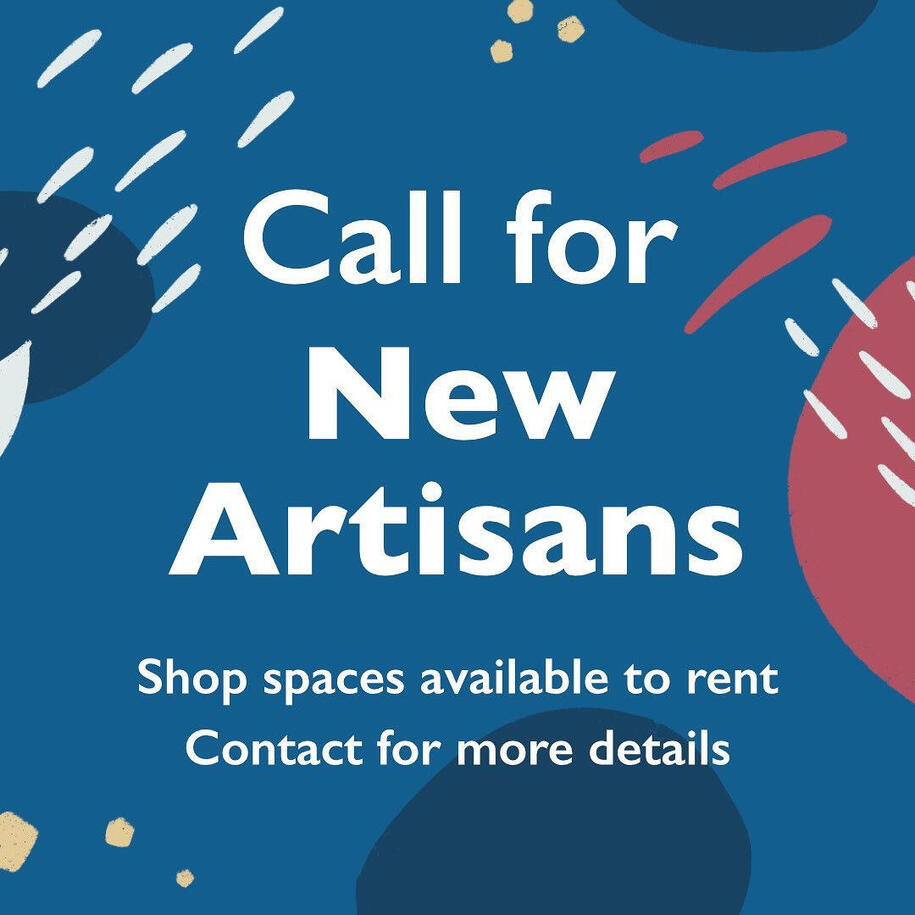 Call for New Artisans Graphic for Glocestershire Arts and Crafts Centre