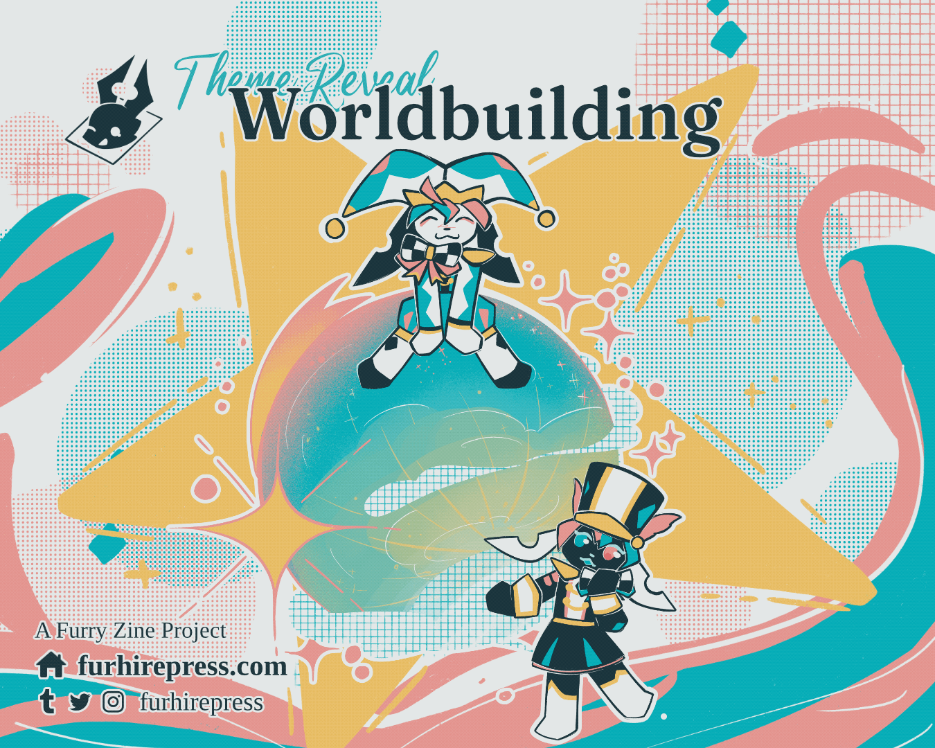 Theme Reveal Graphic for my Furry zine