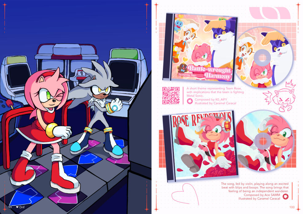 Credits/Index Page Zine Layout and Design