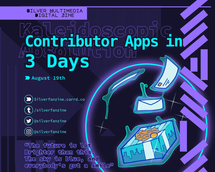 Contributor Application Post Graphic Design