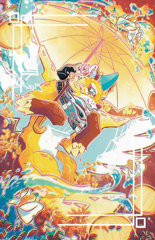 Firbet Umbrella Business card illustration