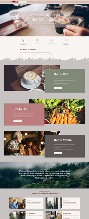 Home Tab Website Design