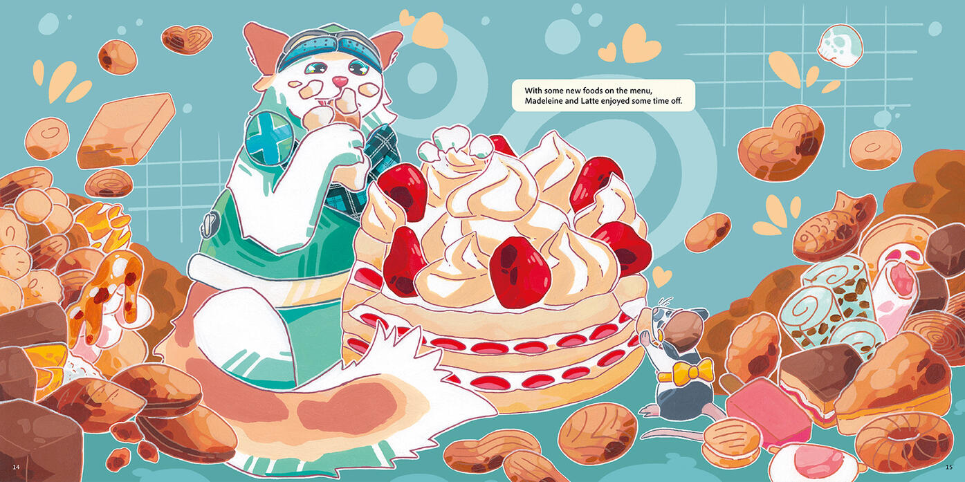 Book Ending Page Illustration