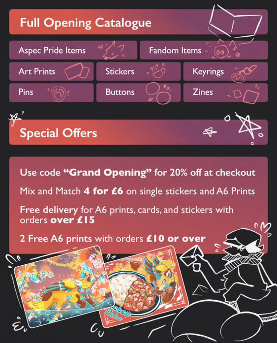 Shop Opening Post Graphic Design