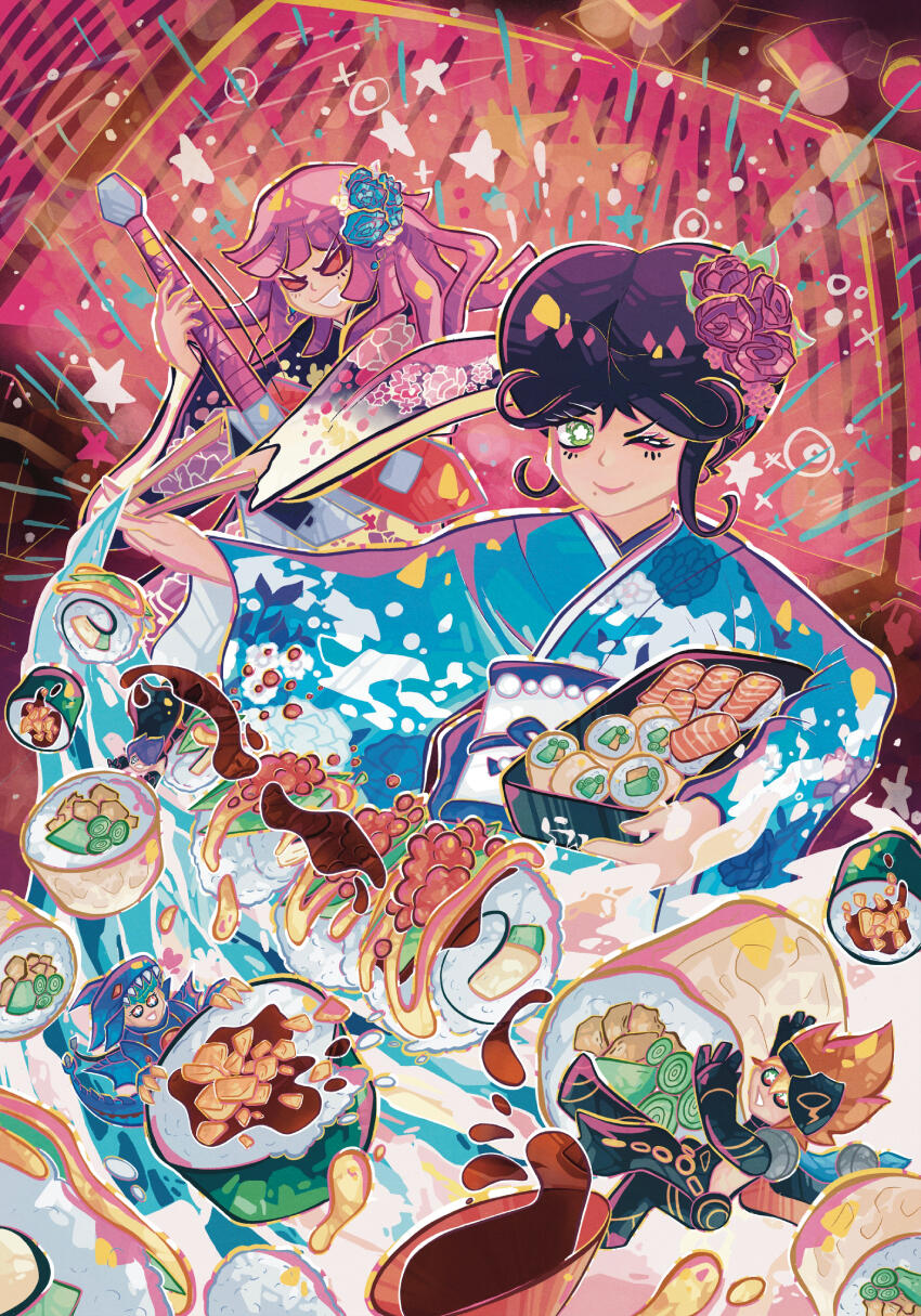 Collab of the Century Page Illustration