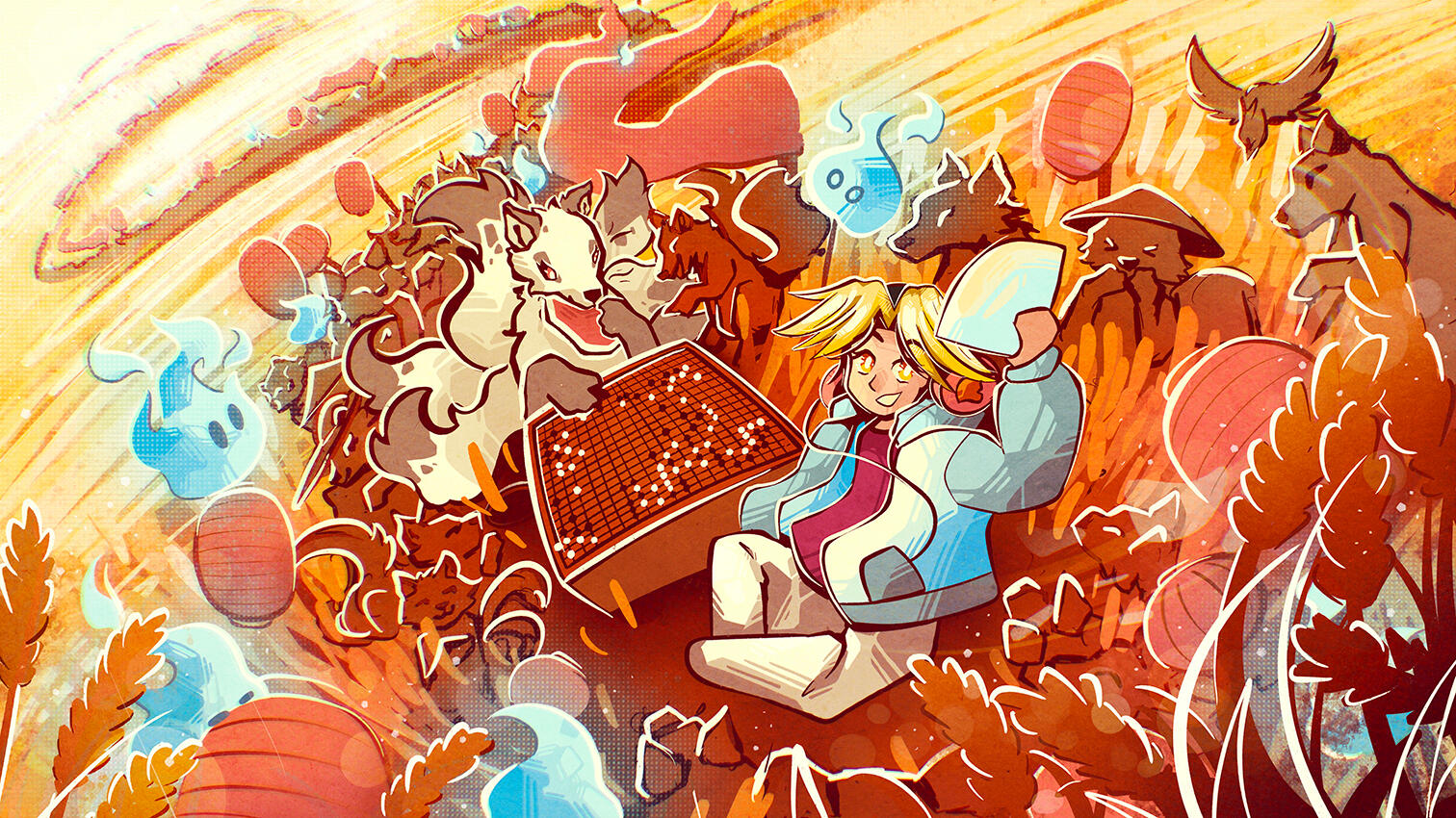 Fantasy Game Wallpaper Illustration