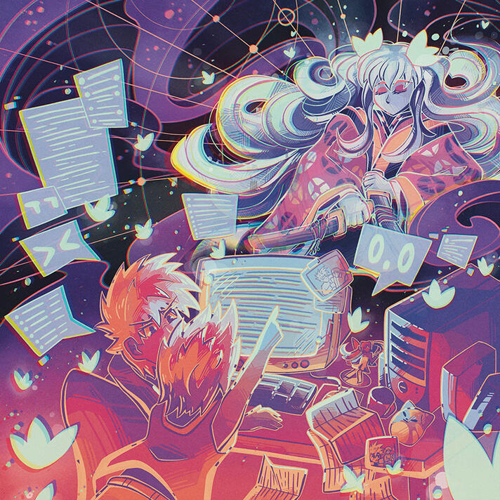 Path to the Hand of God Page Illustration