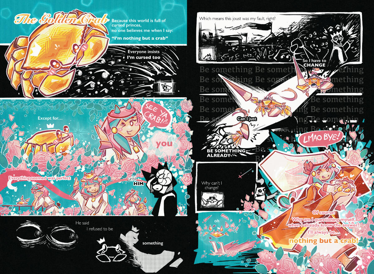 Once Upon a Rainbow Comic Illustration Click to Learn More