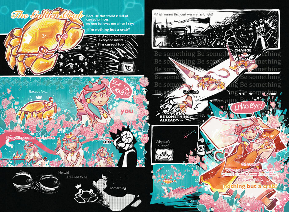 Once Upon a Rainbow Comic Illustration Click to Learn More