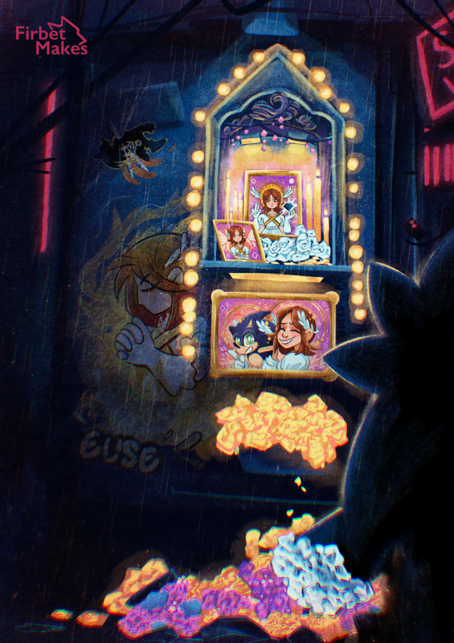 Our Lady Page Illustration