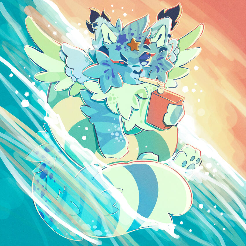Summer Splash Artwork made for 2022&#39;s artfight event
