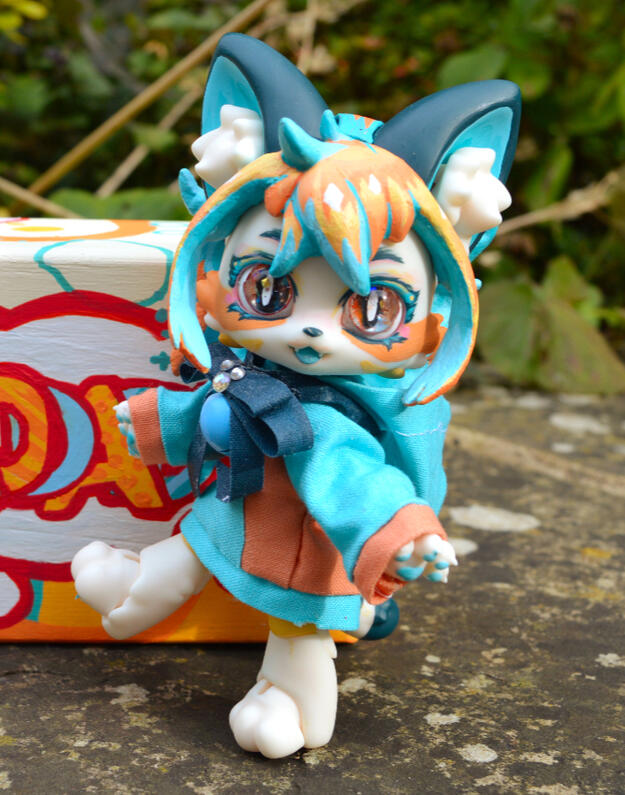 Maudado Hand-painted 1/12 BJD &amp; Sculpted Hair