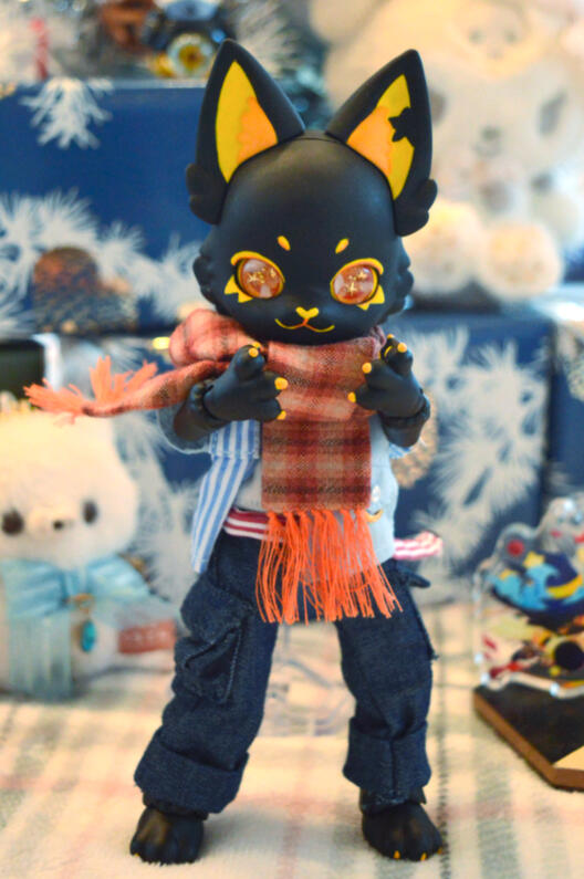 Sev the Cat Hand-painted 1/12 BJD