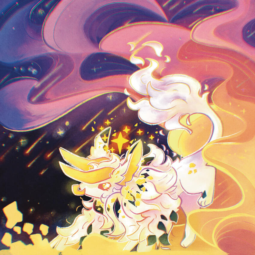 Zodiac Animal Digital illustration featuring all my zodiac signs]{#21CBCB}